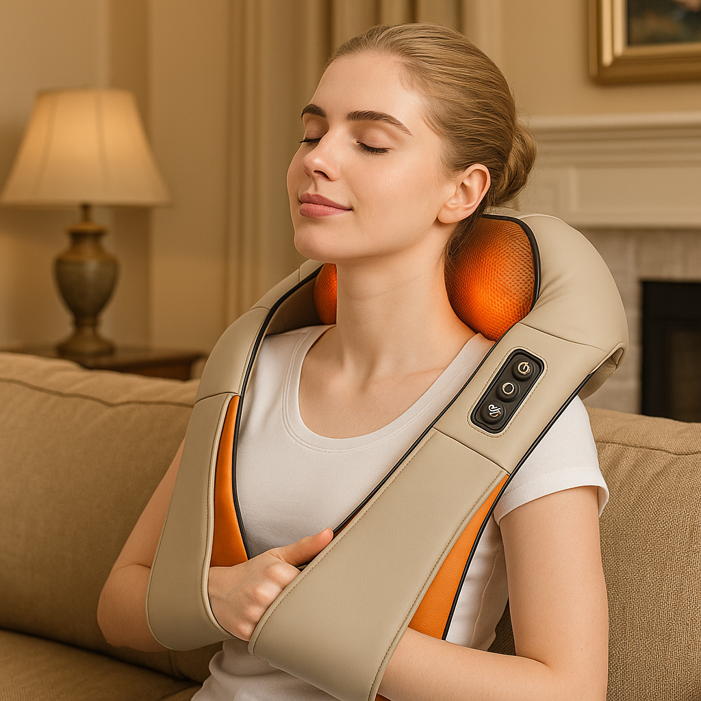 Masajeador Ortopedico Cuello y Espalda